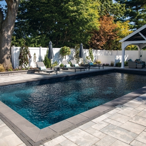 Pool Decks - Linear cap - Charcoal