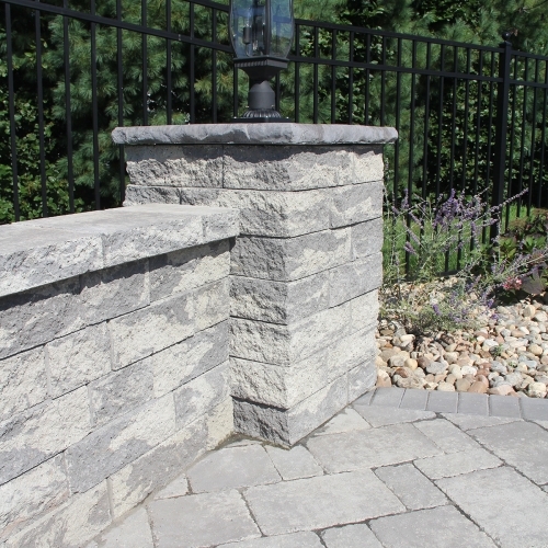 Walls - 5" Colonial Pier - Granite City
