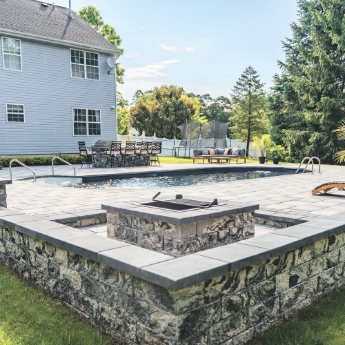 Walls - 6" Colonial Wall - Graphite Pearl