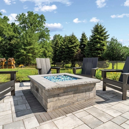 Fire Pits - Verona Fire Pit - Oceanic Blue