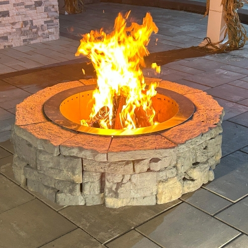 Fire Pits - Belvedere Fire Pit - York Brown