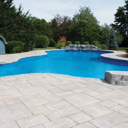 Pool Decks - Outcropping - York Brown