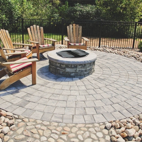 Fire Pits - Serafina Fire Pit - Granite City