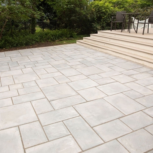 Patios - Natural Cleft Flagstone - Bluestone