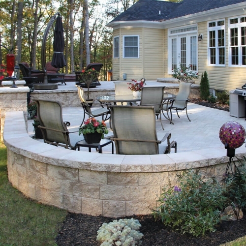 Walls - 5" Colonial Wall - Travertina