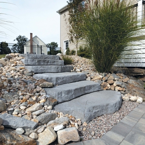 Steps - Irregular Steps - Bluestone