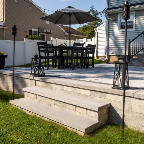 Steps - Thermal Finish Treads - Bluestone