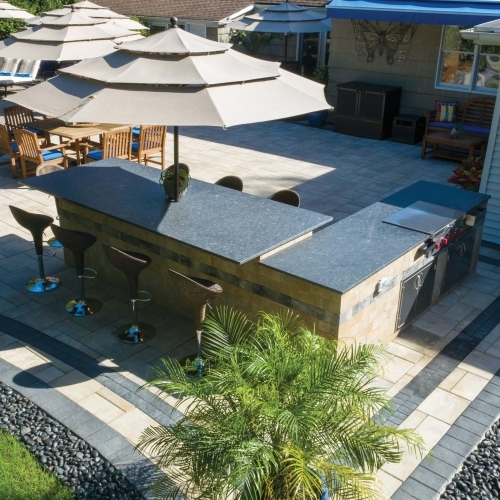 Outdoor Dining - Verona Wall - Chesapeake  - Granite City