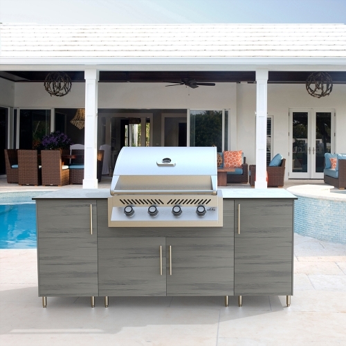 Outdoor Dining - Miami - Dark Oak