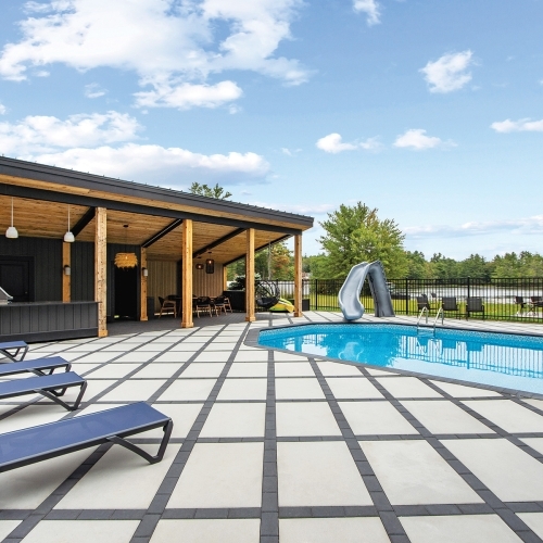 Pool Decks - Alpine Contemporary 26x36 - Dove Gray