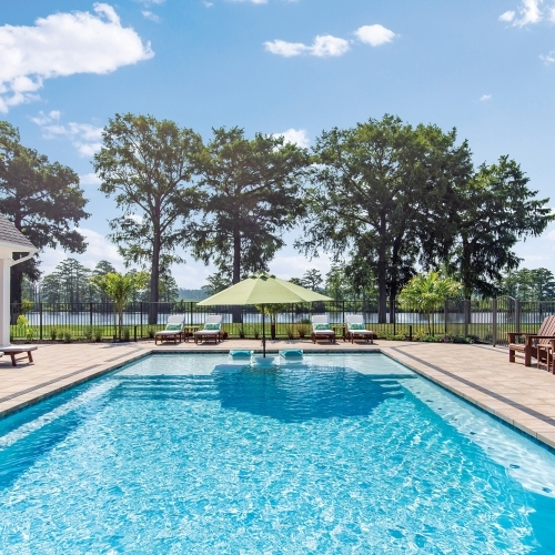 Pool Decks - Alpine Contemporary 16x24 - Chesapeake Blend