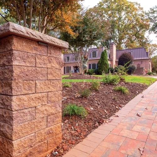 Walls - 5" Colonial Pier - Golden Brown Blend