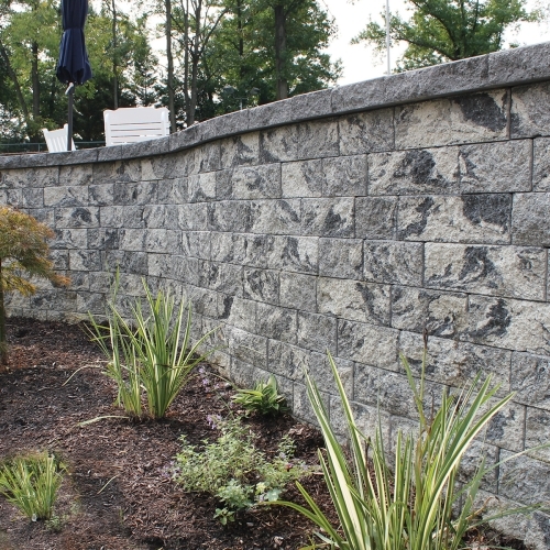 Walls - 6" Colonial Wall - Graphite Pearl Blend