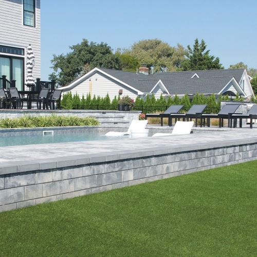 Walls - Stonegate Contemporary Wall - Graphite Pearl Blend