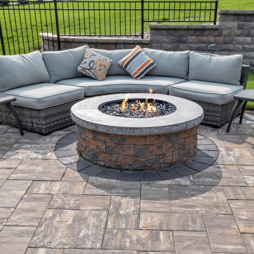Fire Pits - Serafina Fire Pit - Adobe Blend