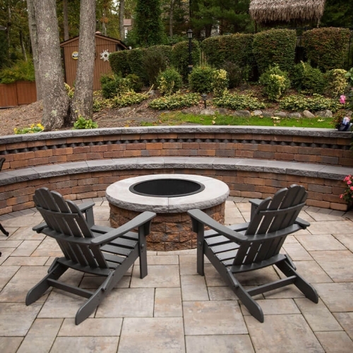 Fire Pits - Serafina Fire Pit - Oyster Blend