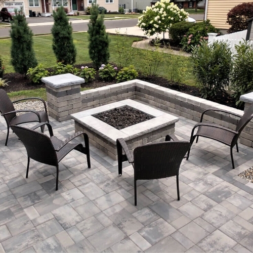 Fire Pits - Verona Fire Pit - Granite City Blend