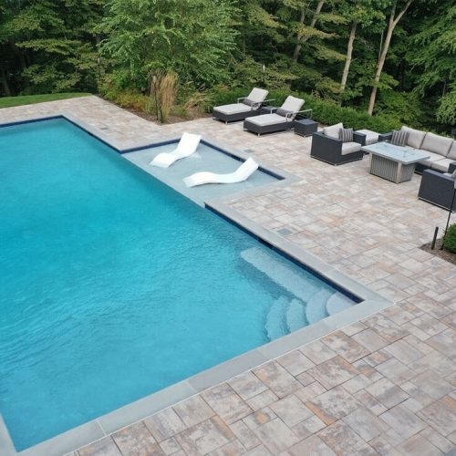 Pool Decks - Alpine Contemporary - Westchester Blend