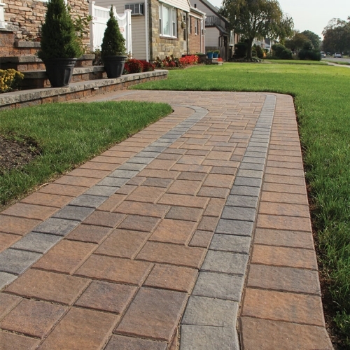 Walkways - Rustico 6x6 and 6x9 - Oyster Blend