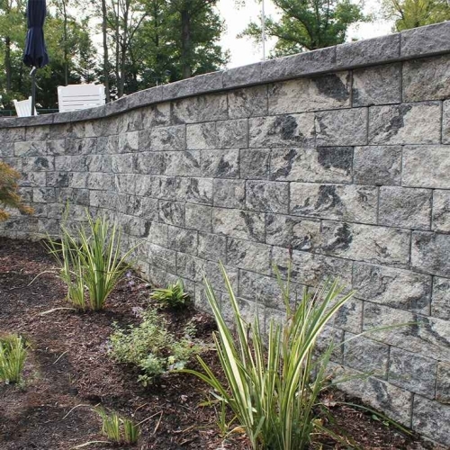 Walls - 6" Colonial Wall - Graphite Pearl Blend