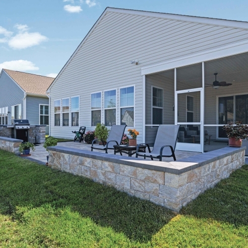 Walls - 6" Colonial Wall - Chesapeake Blend
