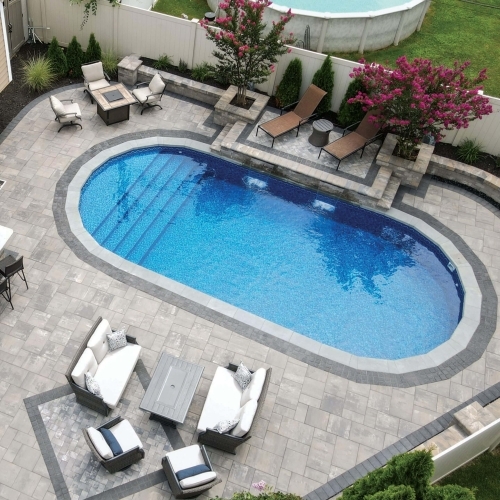 Pool Decks - Alpine Contemporary - South Bay Blend