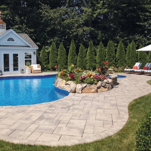 Pool Decks - Alpine Ridge - Granite City Blend