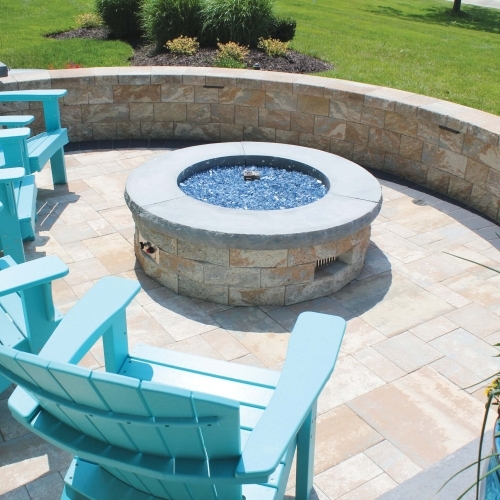 Fire Pits - Serafina Fire Pit - Chesapeake Blend