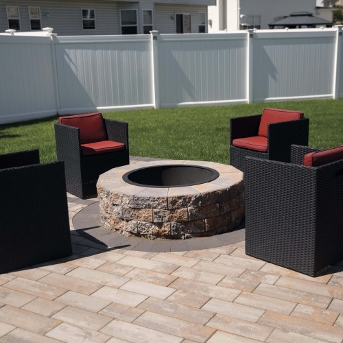 Fire Pits - Serafina Fire Pit - Westchester Blend