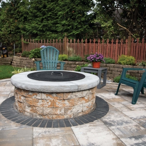 Fire Pits - Serafina Fire Pit - Westchester Blend