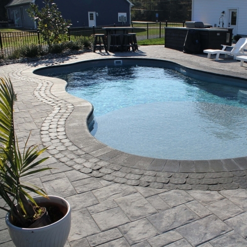 Pool Decks - Stone Ridge - Granite City Blend
