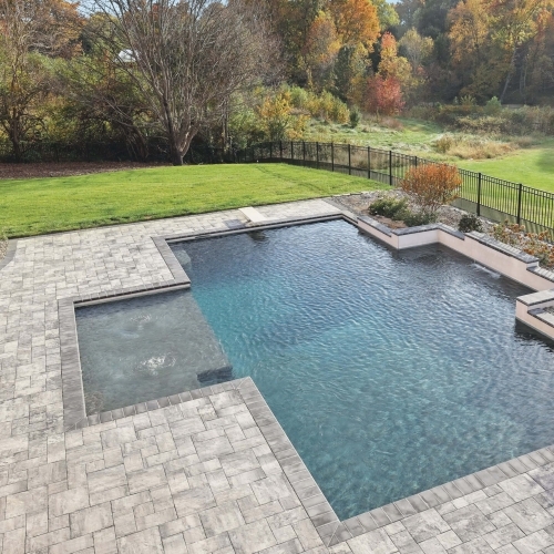 Pool Decks - Stone Ridge XL - Graphite Pearl Blend