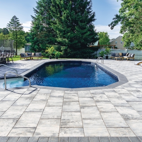 Pool Decks - Alpine Contemporary 16x24 - Granite City Blend