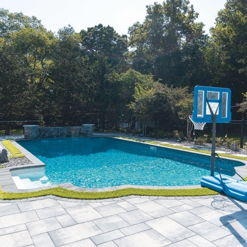 Pools - Patio - Pavers - Alpine Contemporary - Oceanic Blue