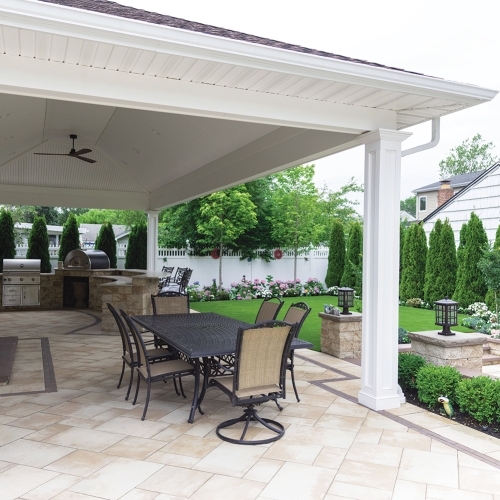 Patio - Pavers - Alpine Contemporary - Travertina