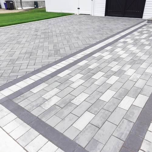 Driveway - Walkway - Plank Paver 6x13 - Granite City Blend
