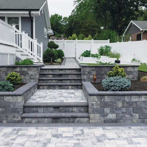 Walls - Stonegate Contemporary Wall - Graphite Pearl Blend