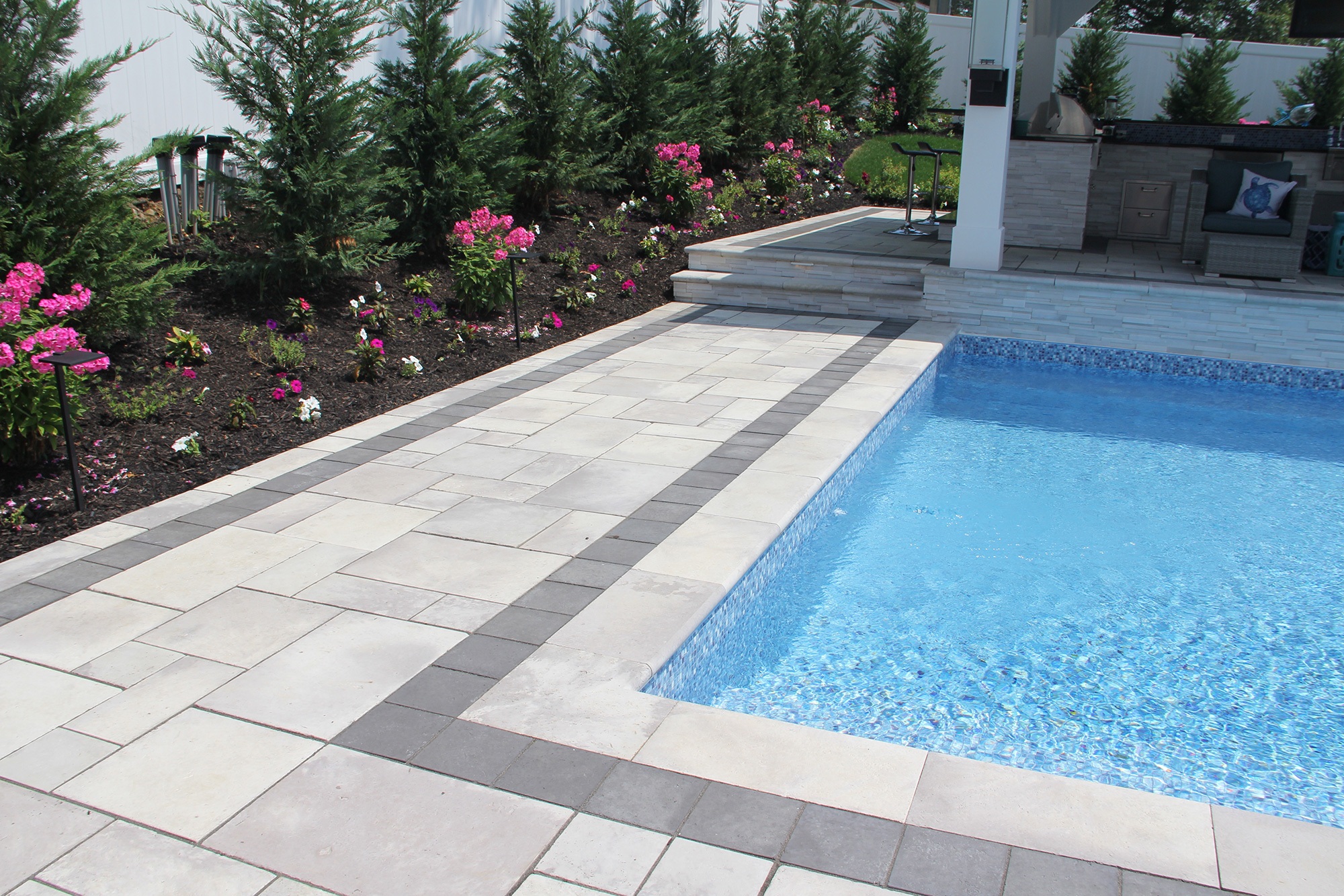 Pool Decks - Walkways - Versaille Travertine - Marble