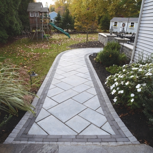 Walkways - Thermal Finish Flagstone - Bluestone
