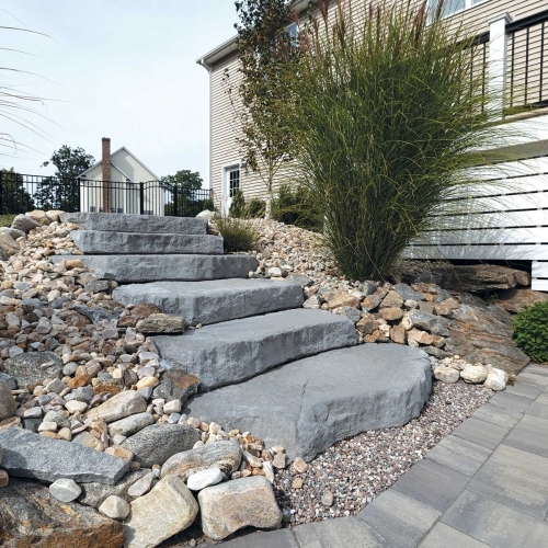 Steps - Irregular Steps - Bluestone