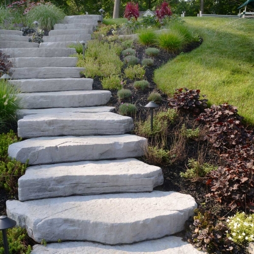 Steps - Irregular Steps - Bluestone