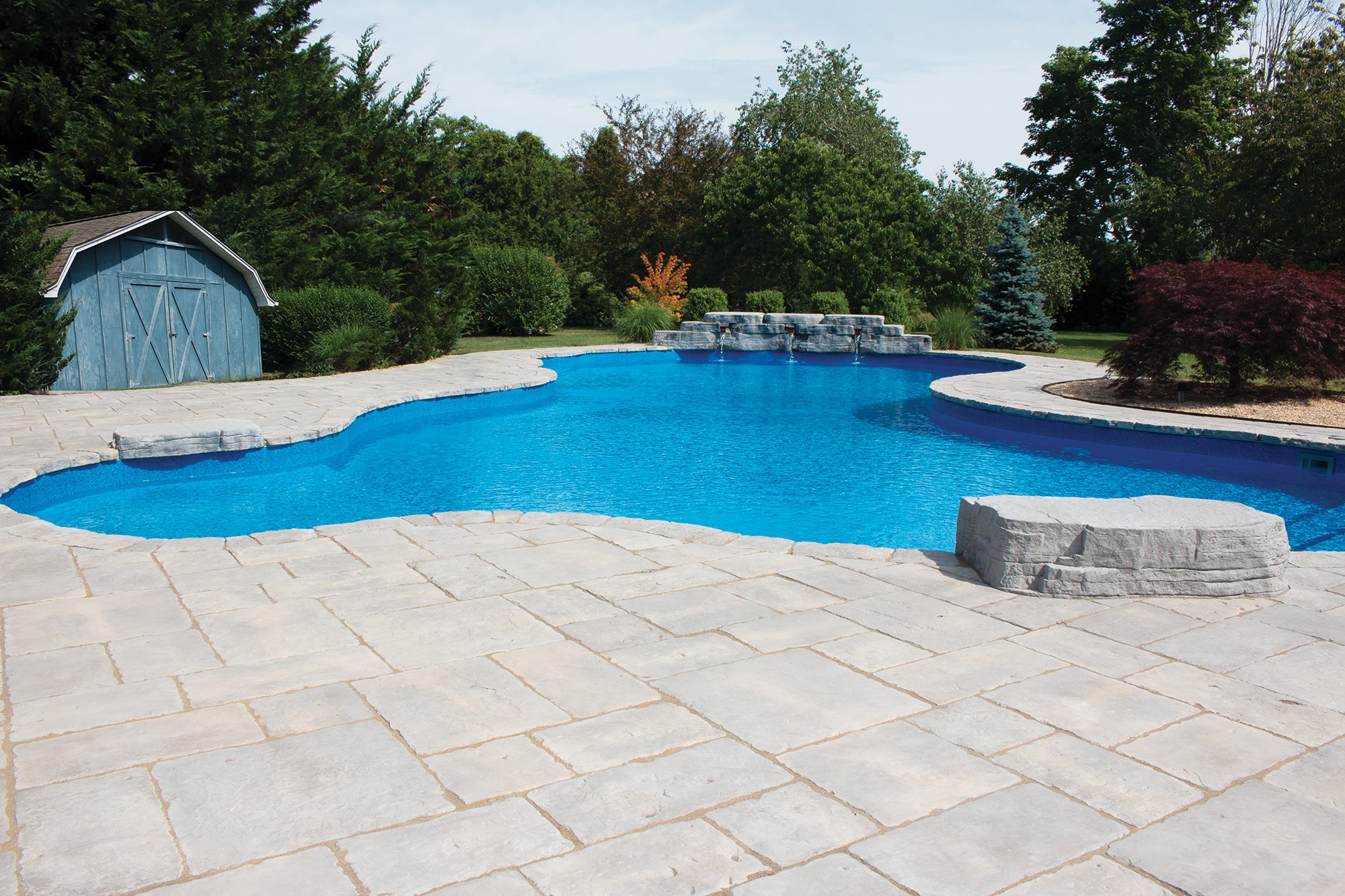 Pool Decks - Outcropping - York Brown
