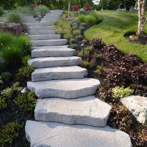 Steps - Irregular Steps - Bluestone