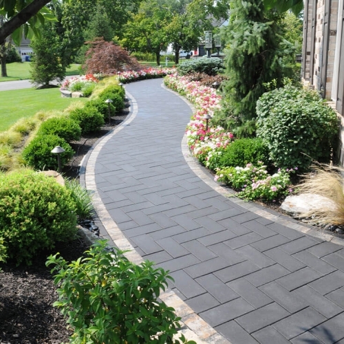 Walkways - Plank Paver - Raven