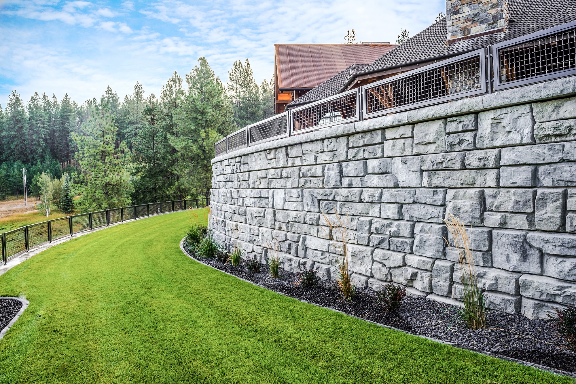 Walls - Redi-Rock - Bluestone