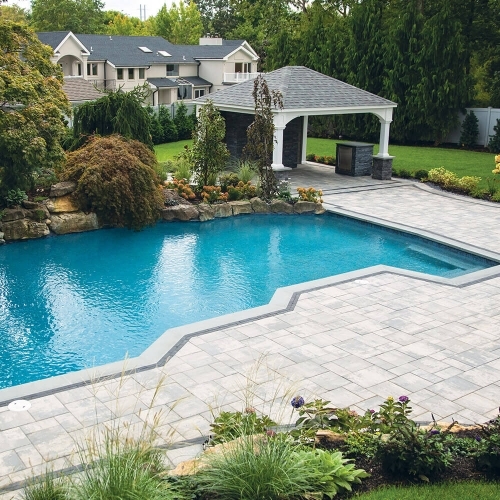 Pool Decks - Alpine Contemporary  - Oceanic Blue