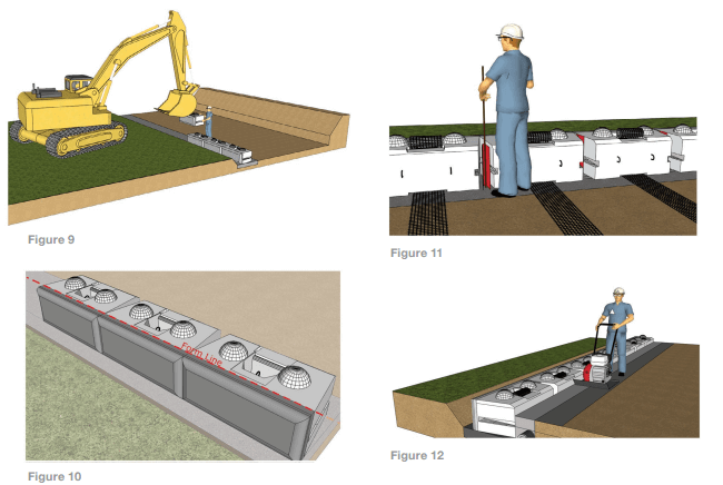Redi-Rock® retaining wall Installation