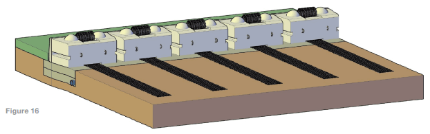 Redi-Rock® retaining wall Installation