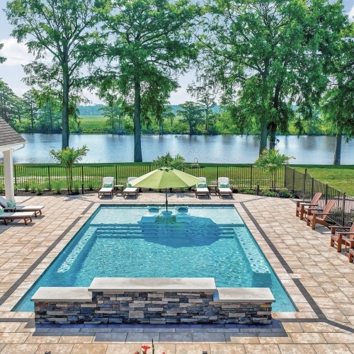 Pool Decks - Alpine Contemporary 16x25 - Chesapeake