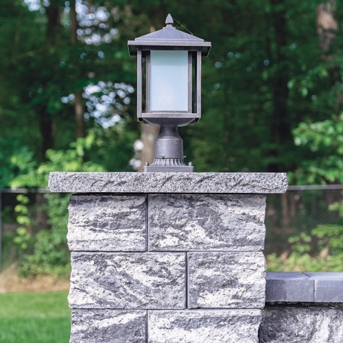 Walls - 6&quot; Colonial Pier - Graphite Pearl